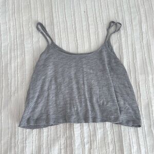 Target Grey Cropped Cami Size S